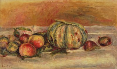 Melon and Fruit by Pierre Auguste Renoir